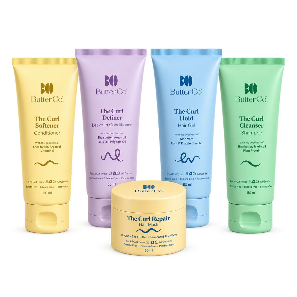Trial N Travel Pack of 5 - 50ml