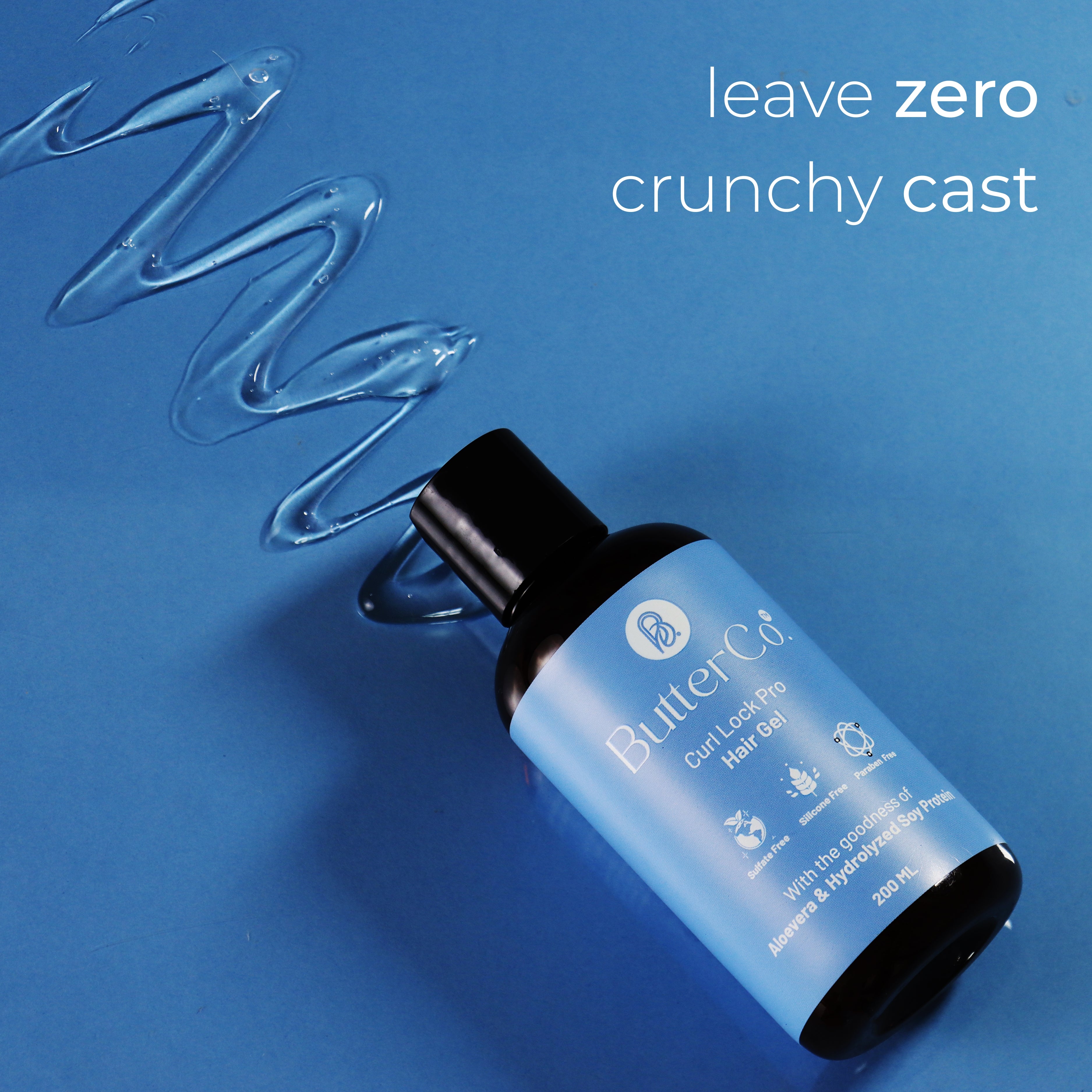 ButterCo. Curl Lock Pro Hair Gel 200ml - Perfect for Curly & Wavy Hair