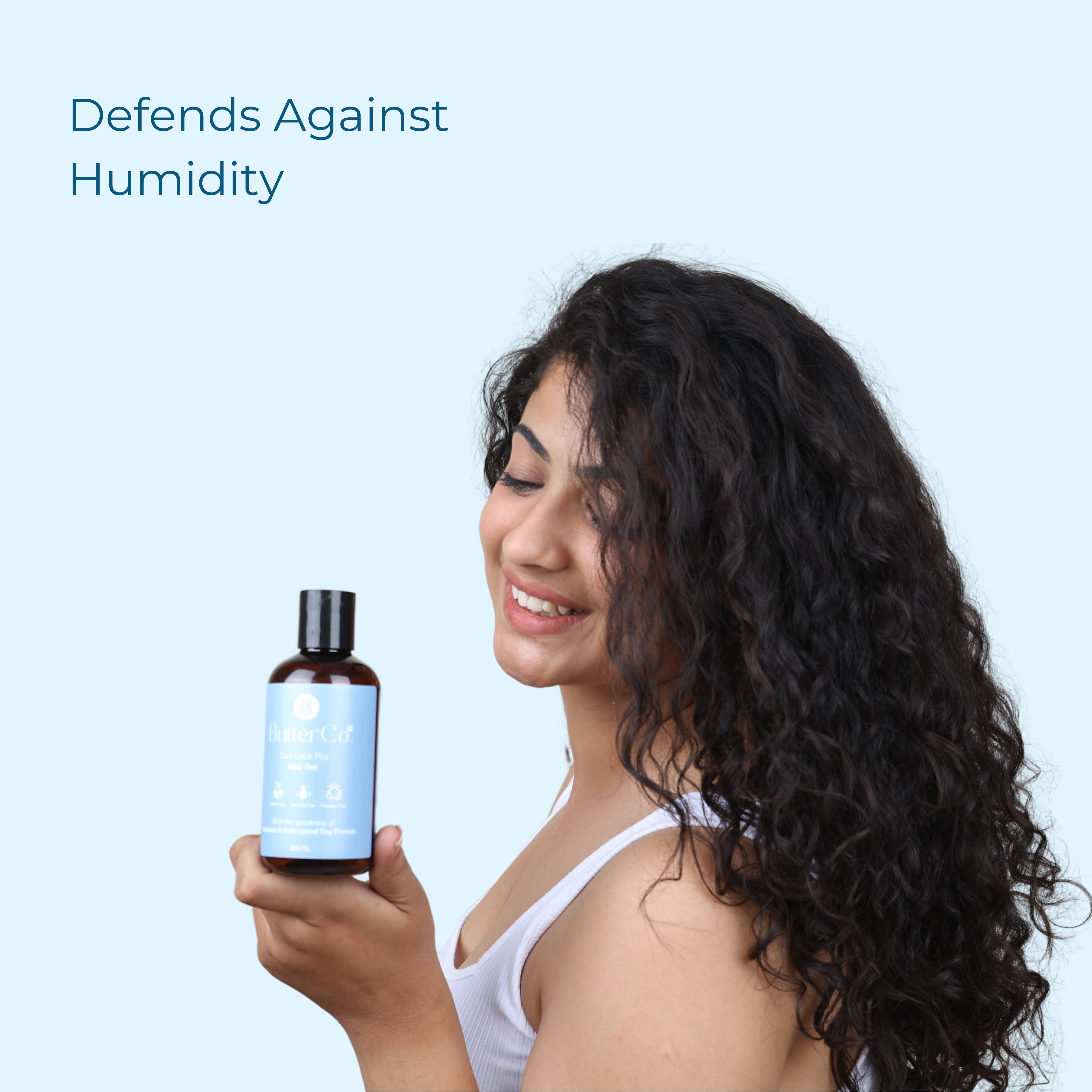 ButterCo. Curl Lock Pro Hair Gel 200ml - Perfect for Curly & Wavy Hair