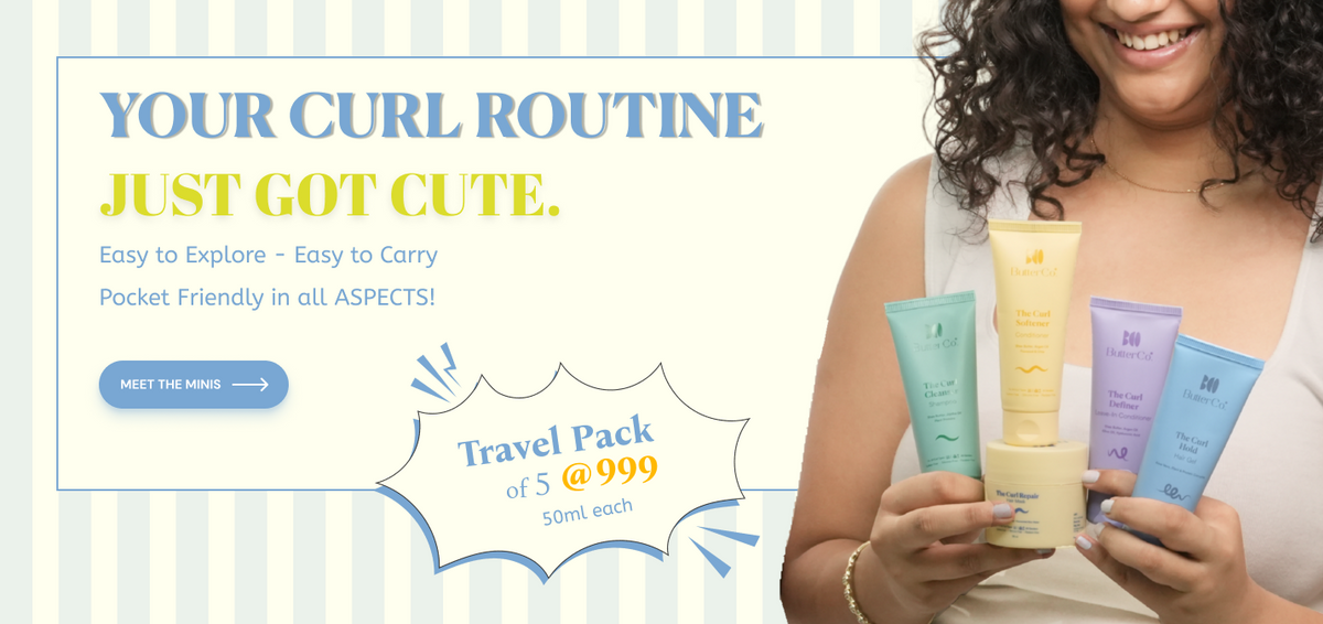 Travel pack: your curl routine in minis, 5 x 50ml @999